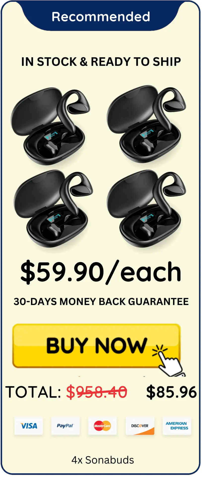 SonaBuds Translating Earbuds offer price